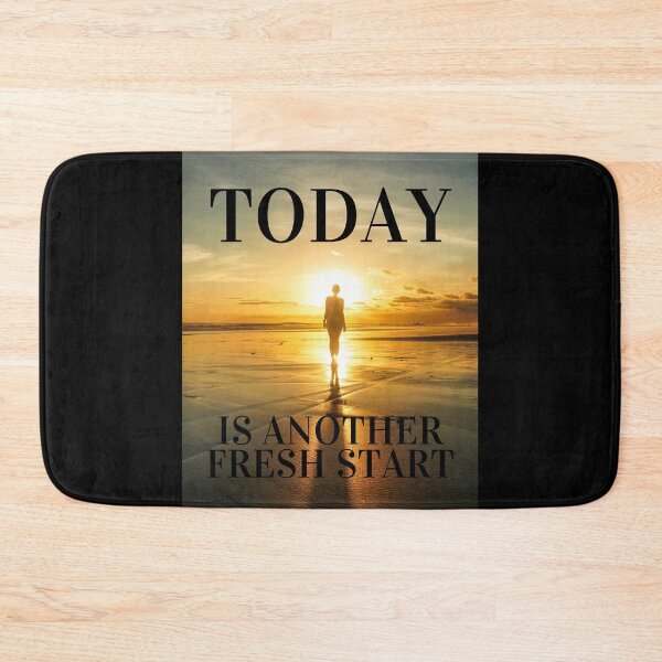 Item preview, Today is Another Fresh Start Black Text designed and sold by JEL-Designs.