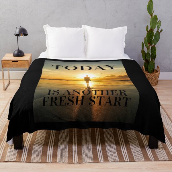 Item preview, Today is Another Fresh Start Black Text designed and sold by JEL-Designs.