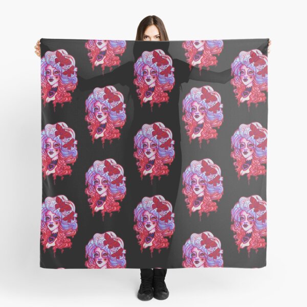 Heart Moth Lady Scarf