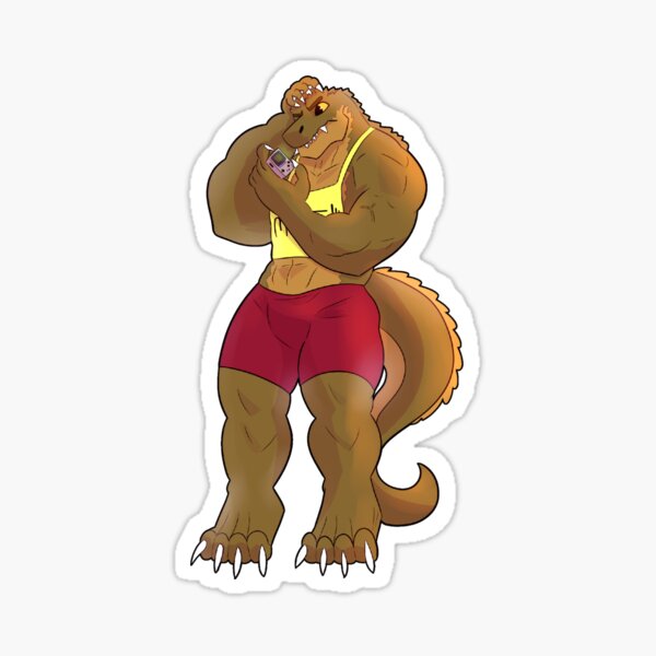 Item preview, Muscles Gator (Gaming) designed and sold by Gatorbox.