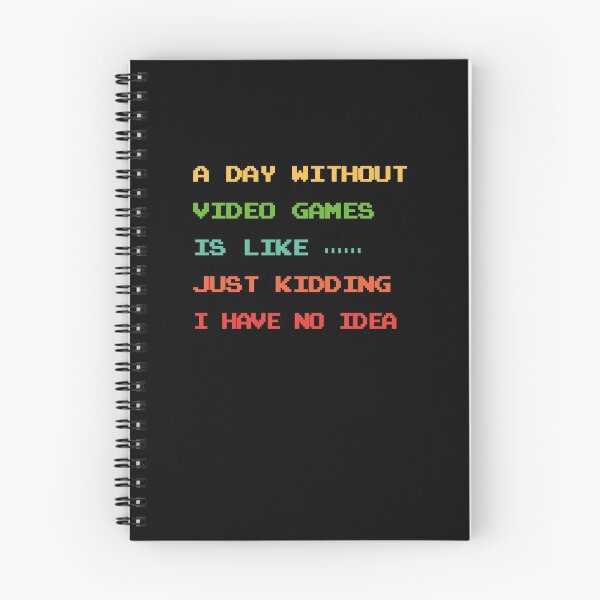 Item preview, A Day Without Video Games Funny Retro Gamer Gift designed and sold by Hyper-Field.