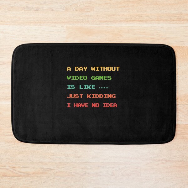 Item preview, A Day Without Video Games Funny Retro Gamer Gift designed and sold by Hyper-Field.