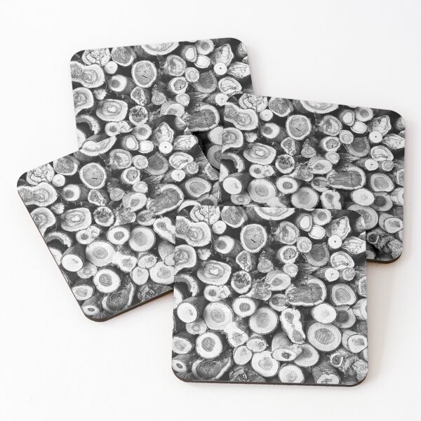 Item preview, Winter Wood - Black & White designed and sold by VividFrost.