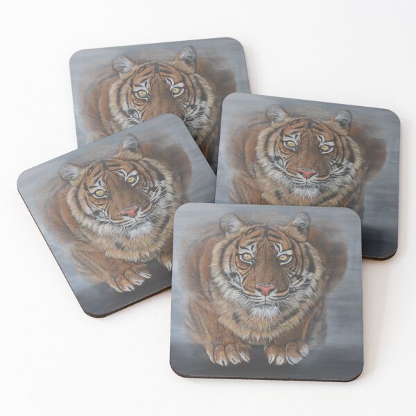 Item preview, Tiger wall art  Painting. designed and sold by yuiart.
