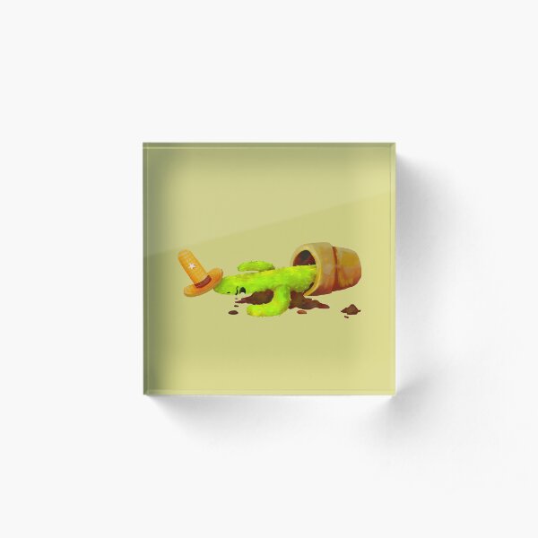 Face Plant Acrylic Block