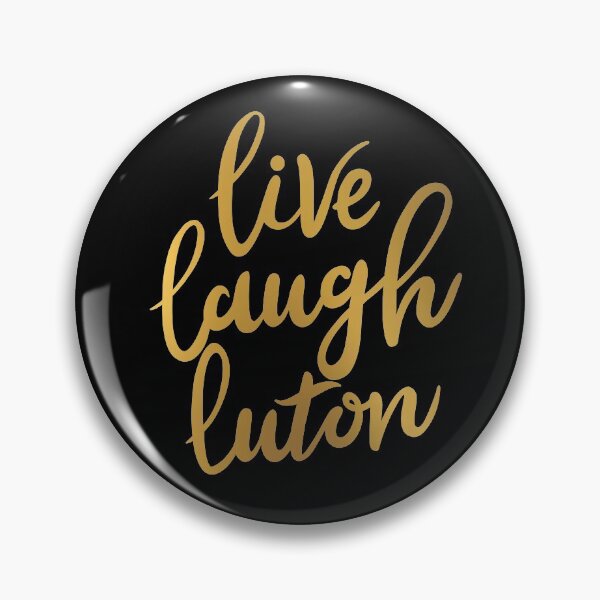 Item preview, Copy of live, laugh, luton - calligraphy typography design (gold) designed and sold by cameronbaba.