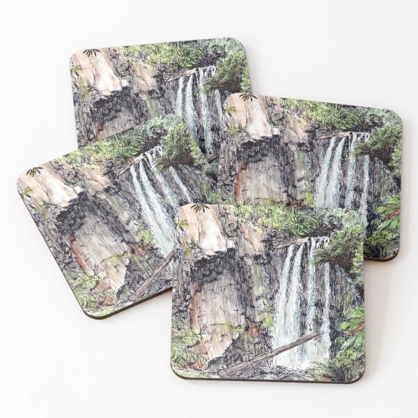 Item preview, Australian Scene - Hopetoun Falls, Otway Ranges, Vic, Aus. designed and sold by Anne Huth.