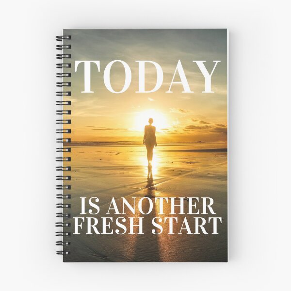 Item preview, Copy of Today is Another Fresh Start White Text designed and sold by JEL-Designs.