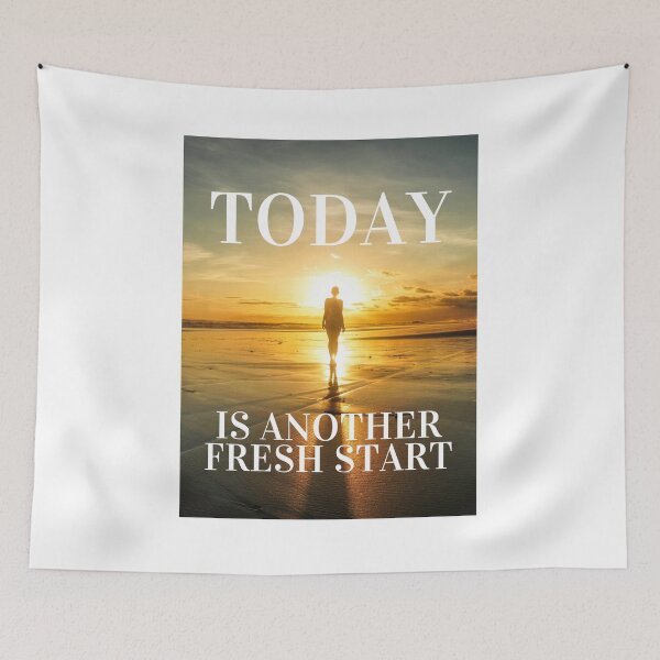 Item preview, Copy of Today is Another Fresh Start White Text designed and sold by JEL-Designs.