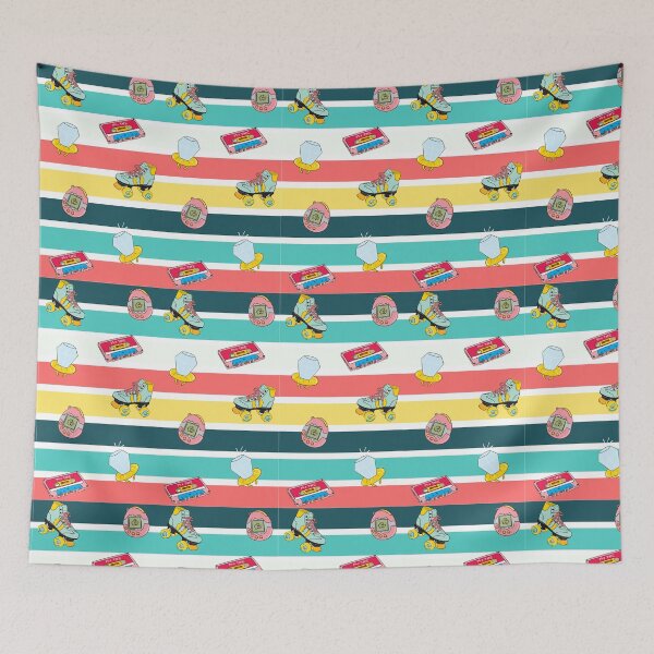 Item preview, Retro Socks pattern , gift  designed and sold by Seimbangseirama.