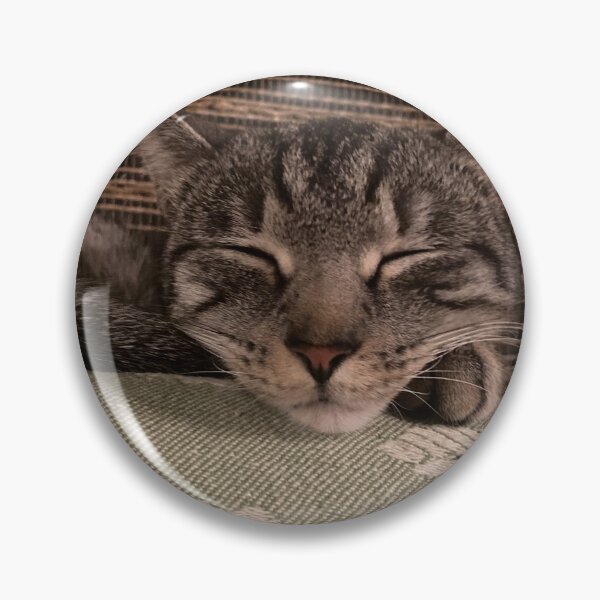 Item preview, Sleeping cat face mask designed and sold by Cleoandkite.