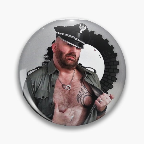 Item preview, TROY T SCOTT - Hairy Leather Officer designed and sold by TroyTScott.