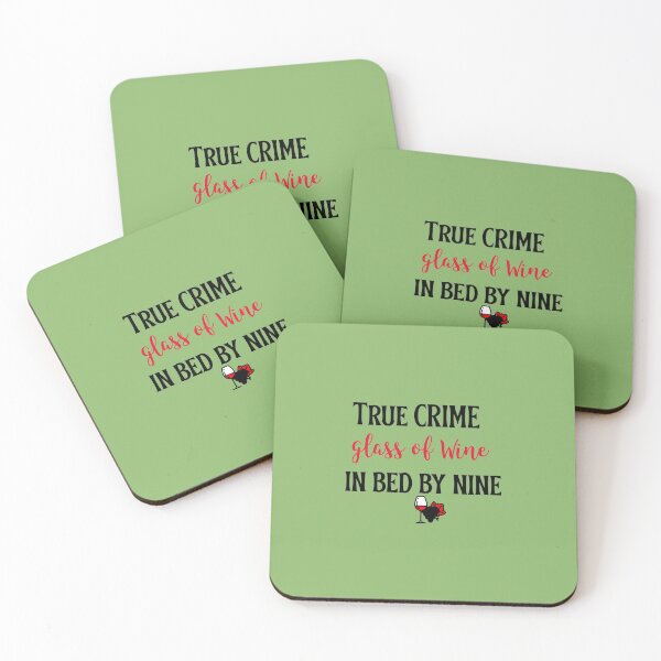 Item preview, wine lover, drinking, true crime glass of wine by nine designed and sold by cathelkav.