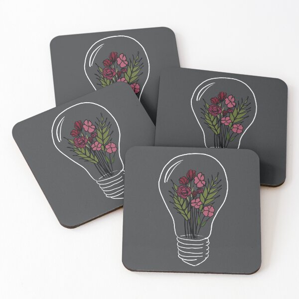 Item preview, Fall Floral Lightbulb designed and sold by Happyhobbithole.