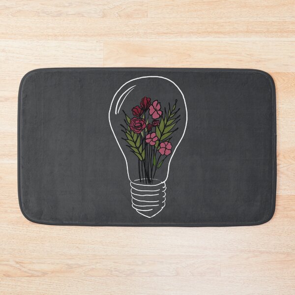 Item preview, Fall Floral Lightbulb designed and sold by Happyhobbithole.