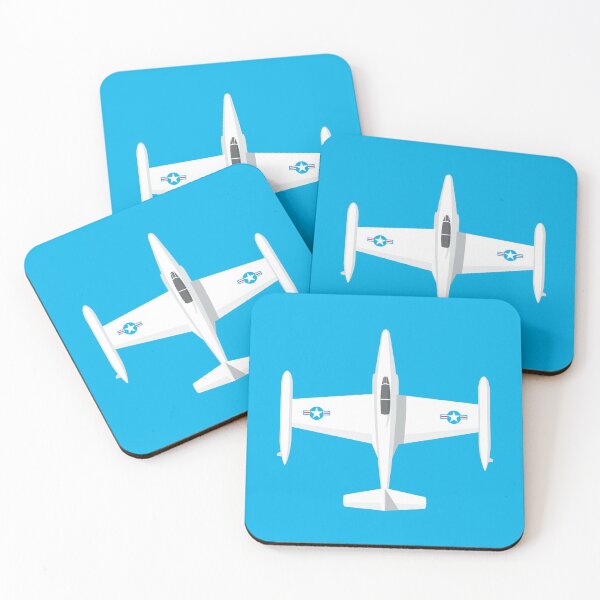 Item preview, F-89 Jet Aircraft - Cyan designed and sold by VoodooCircus.