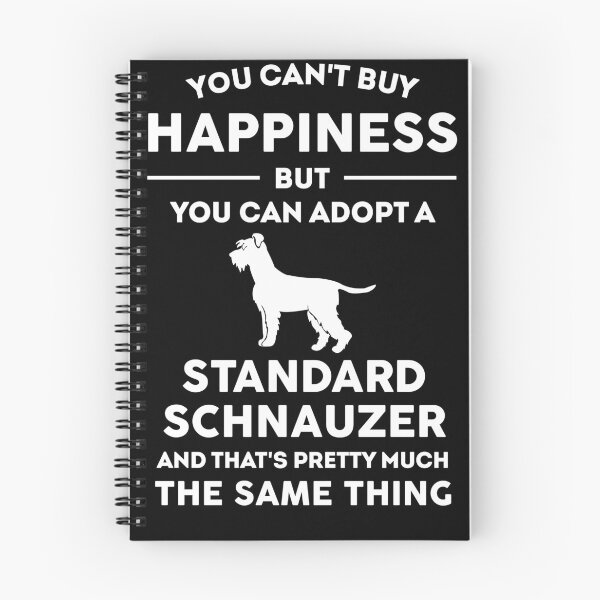 Aperçu de l'œuvre Cadeau standard pour chien de compagnie Schnauzer créée et vendue par Prozano.