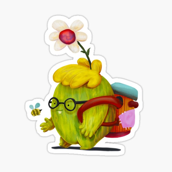Growing Up Sticker