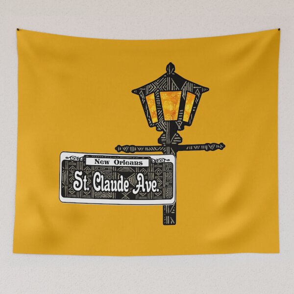 Item preview, St Claude Street Lamp Post designed and sold by artbyomega.