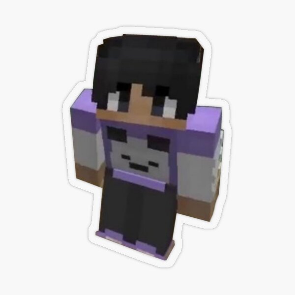 Sapnap Minecraft Skin Sticker Art Board Print for Sale by 10ecargs