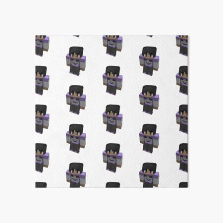 Sapnap Minecraft Skin Sticker Art Board Print for Sale by