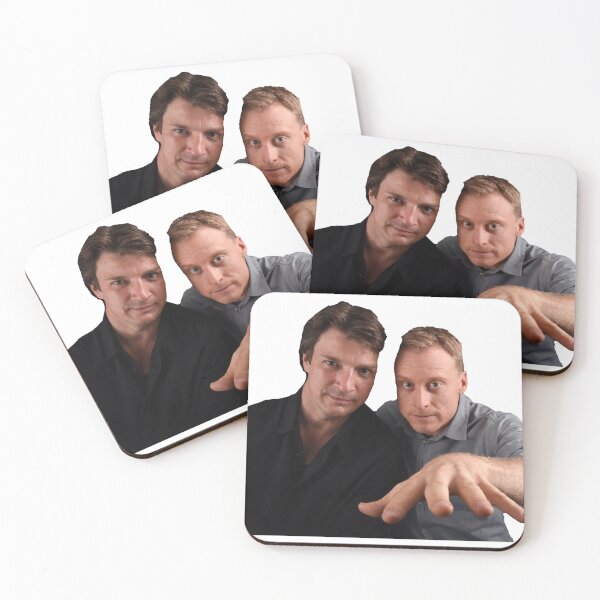 Item preview, Alan Tudyk / Nathan Fillion designed and sold by sandiesque.