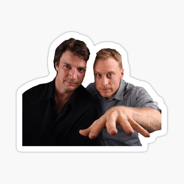 Alan Tudyk / Nathan Fillion Sticker