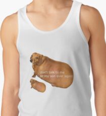 Sprich nie wieder mit mir oder meinem Sohn - Geek Tank Top