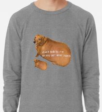 Sudadera ligera No vuelvas a hablar conmigo o con mi hijo - geek
