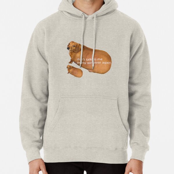 Ne me parle plus jamais à moi ou à mon fils - Geek Sweat à capuche épais