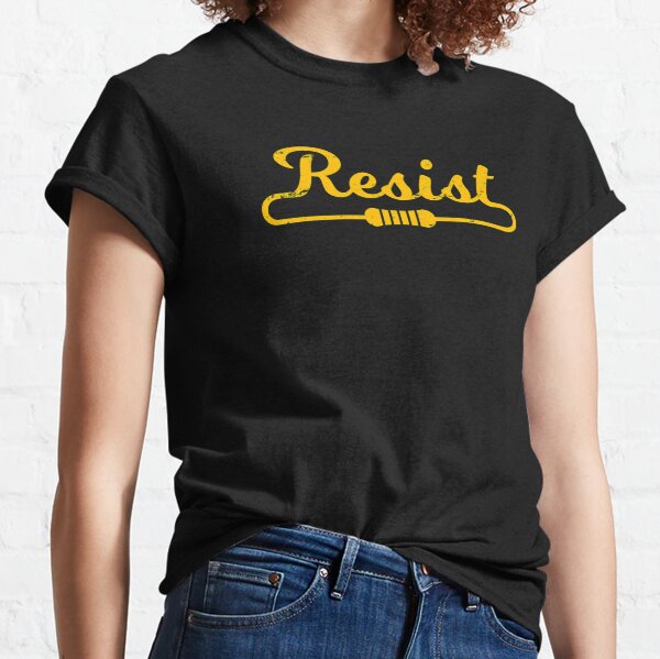 Item preview, Funny Saying Engineering - Resist Resistance Electrical Engineers designed and sold by Reximonahan.