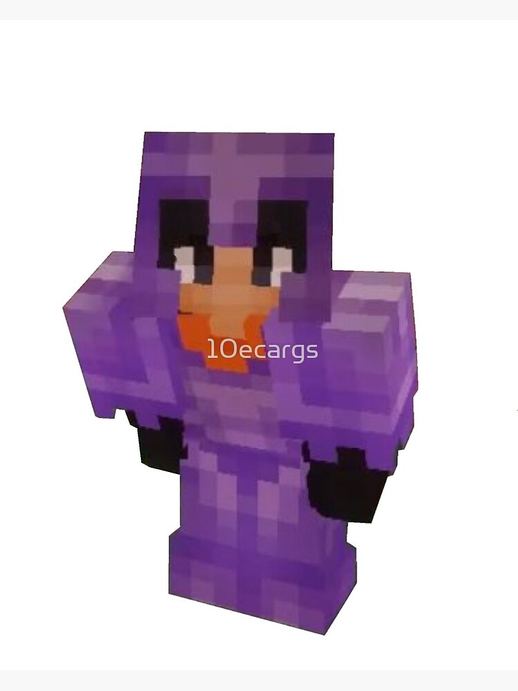 Sapnap Minecraft Skin Sticker | Postcard