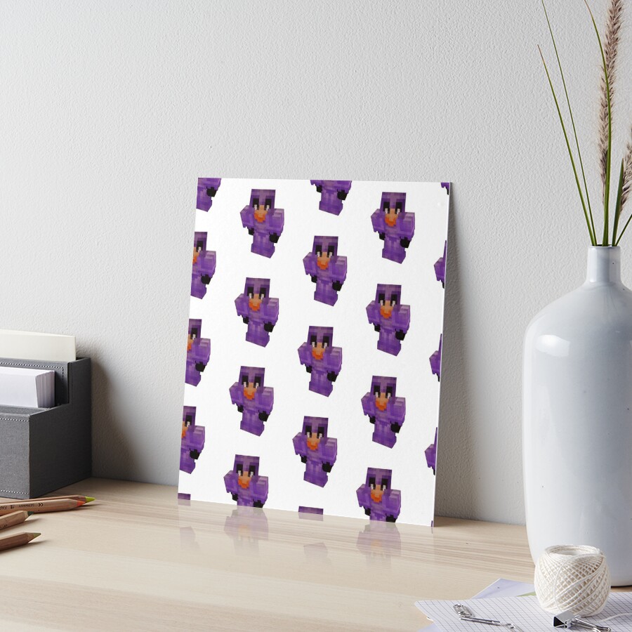 Sapnap Minecraft Skin Sticker Art Board Print for Sale by 10ecargs