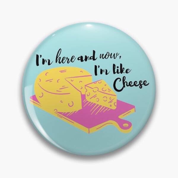 Item preview, I'm Like Cheese - Teal designed and sold by RebekahLanden.