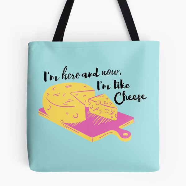 Item preview, I'm Like Cheese - Teal designed and sold by RebekahLanden.