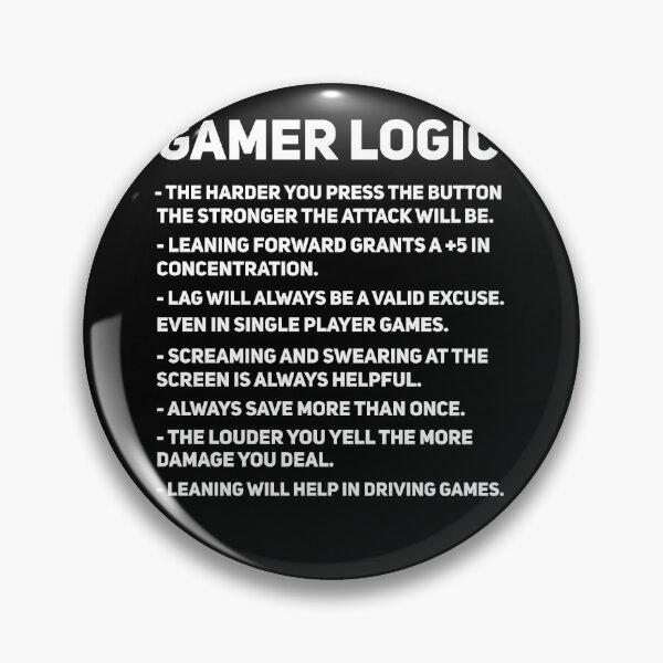 Artikelvorschau, Gamer Logic Fakten Video Gamer Geburtstagsgeschenk Gamer Logic entworfen und verkauft von Anazzy.
