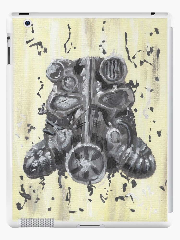 T45 Power Armor Helmet Ipad Case Skin For Sale By Hendart Redbubble