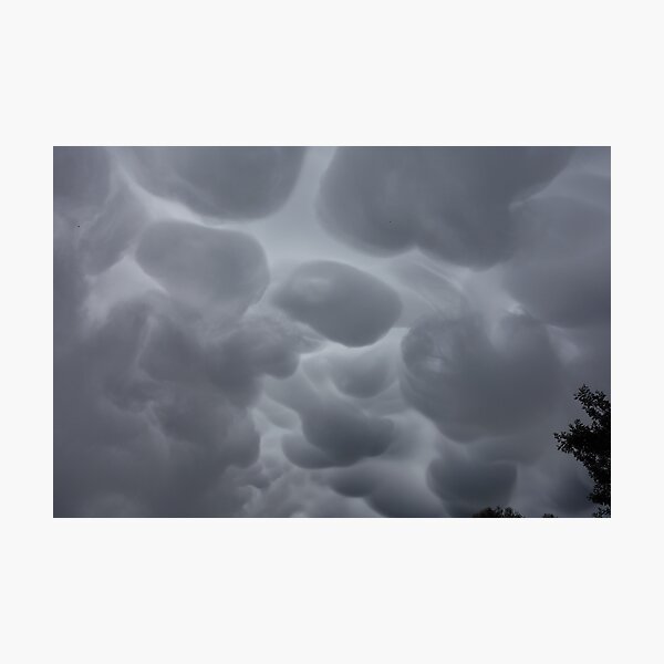 Mammatus cloud formation Photographic Print