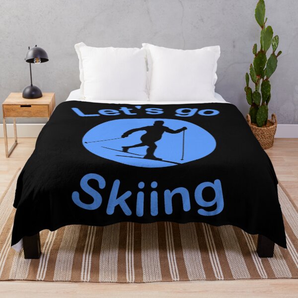 Item preview, Let's Go Skiing, Cool Gift for Ski Lovers designed and sold by B3N-arts.