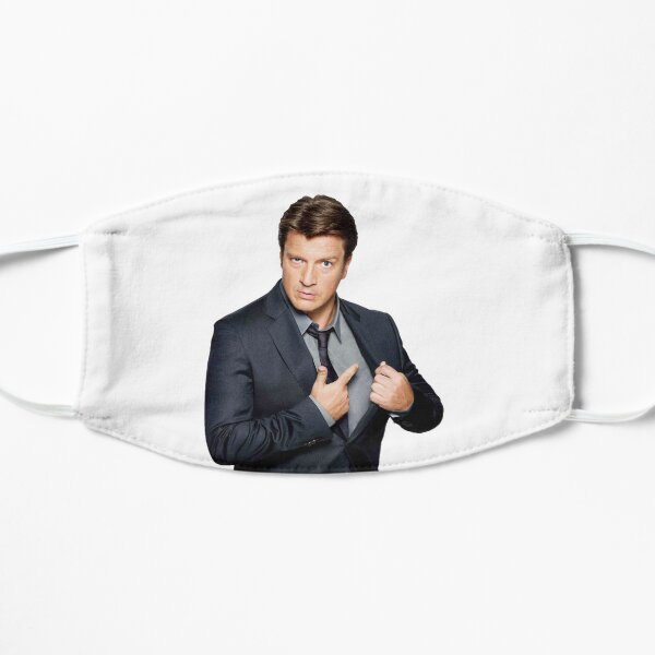 Nathan Fillion - Suit Flat Mask