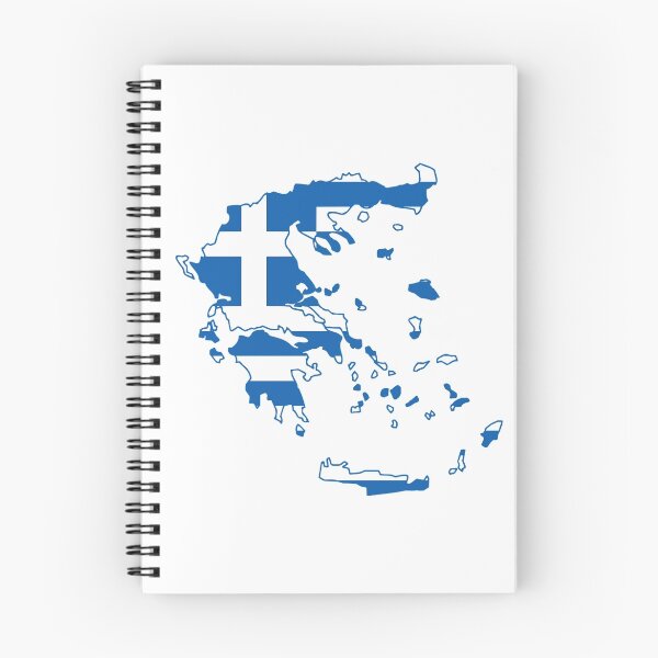 Item preview, Flag Map of Greece  designed and sold by abbeyz71.