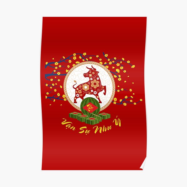 Vietnamese New Year Posters Redbubble