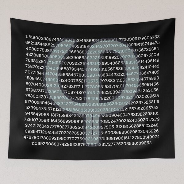 Item preview, 1,000 Digits of Phi φ designed and sold by Sus-Snail-Co.