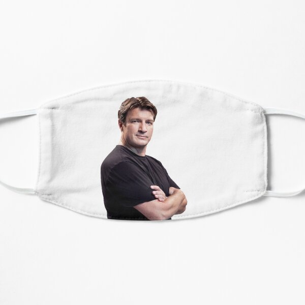 Nathan Fillion Flat Mask