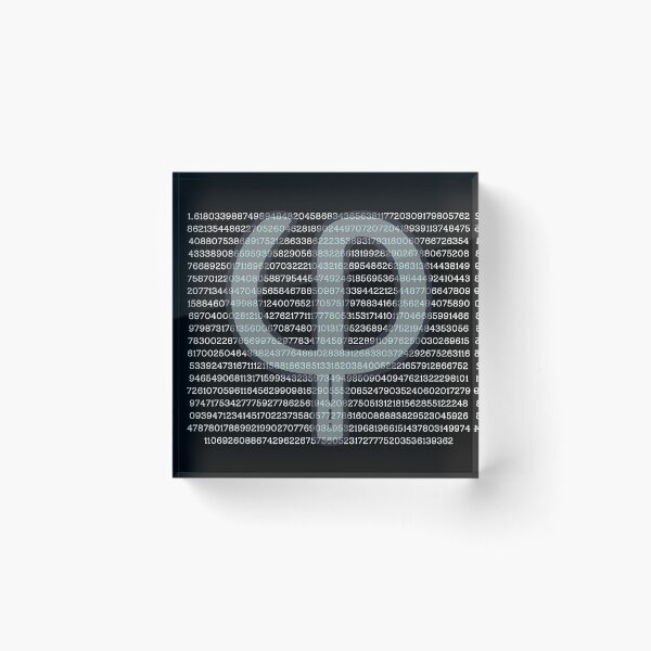 Item preview, 1,000 Digits of Phi φ designed and sold by Sus-Snail-Co.