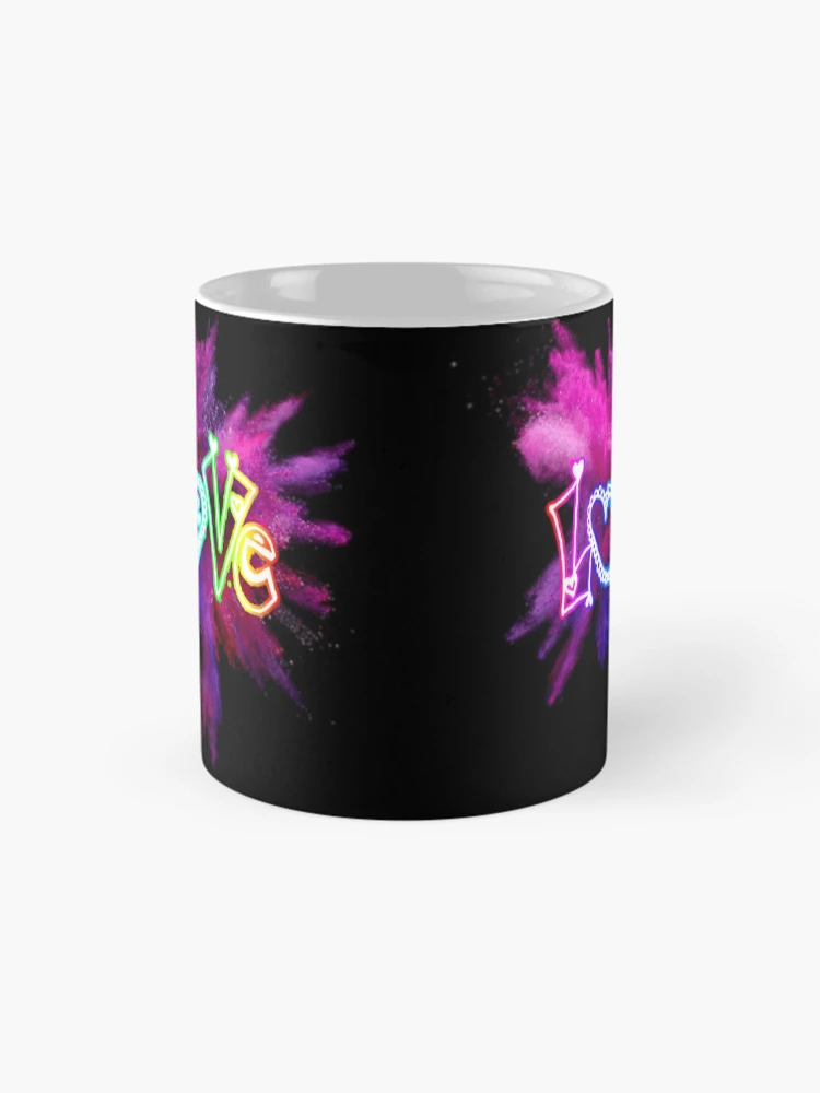 Thumbnail 4 of 6, Coffee Mug, Abstract Love  designed and sold by R-FitDesign.