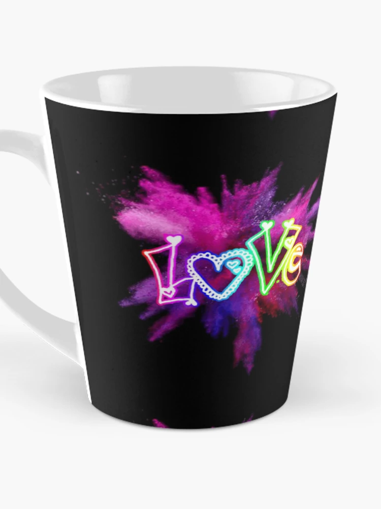 Thumbnail 3 of 4, Coffee Mug, Abstract Love designed and sold by R-FitDesign.