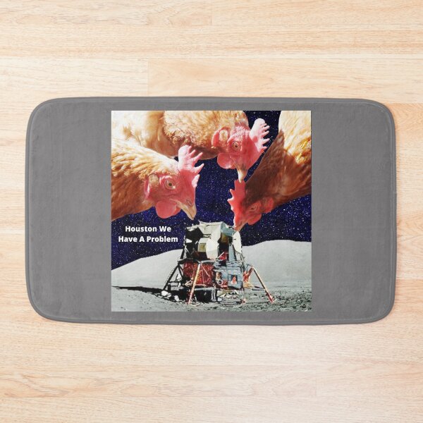 Item preview, Houston We have A Problem. The Rooster Has Landed designed and sold by Bagsyrose.