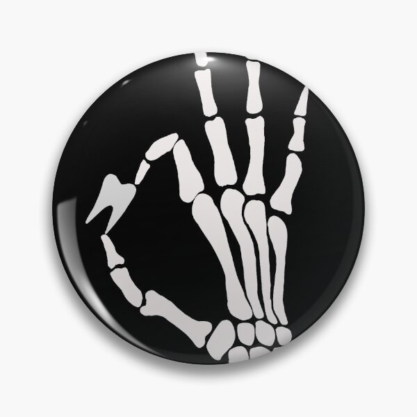 Item preview, skull hand designed and sold by ariadnesart.