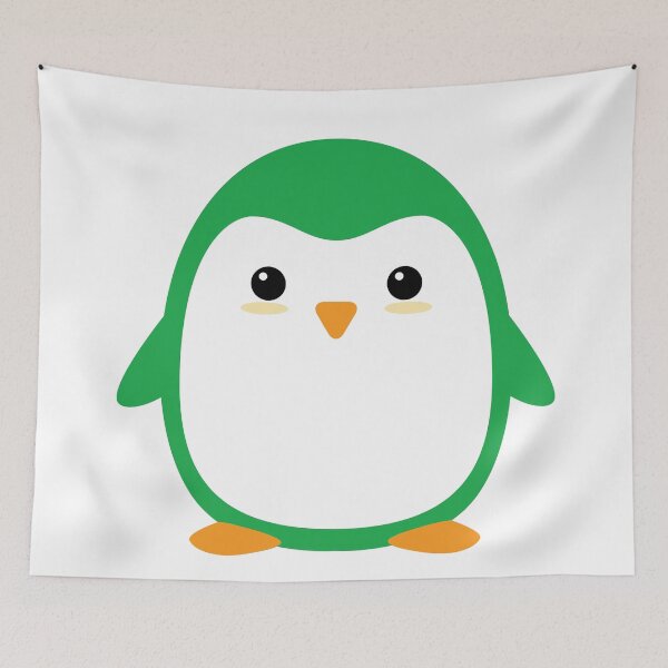 Item preview, Green Penguin designed and sold by DjinaDesign.